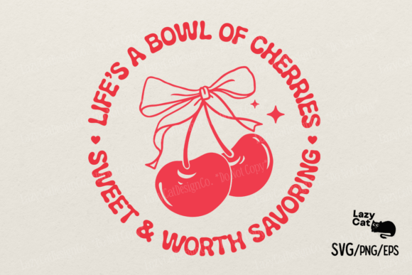 Cherry Quote SVG PNG Review